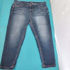 Lane Bryant Women's Skinny Mid Rise Jeans Size 20